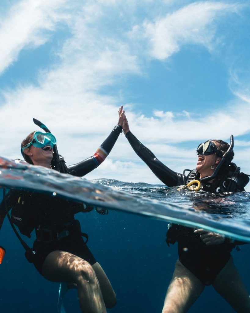 Fun Diving in Paradise